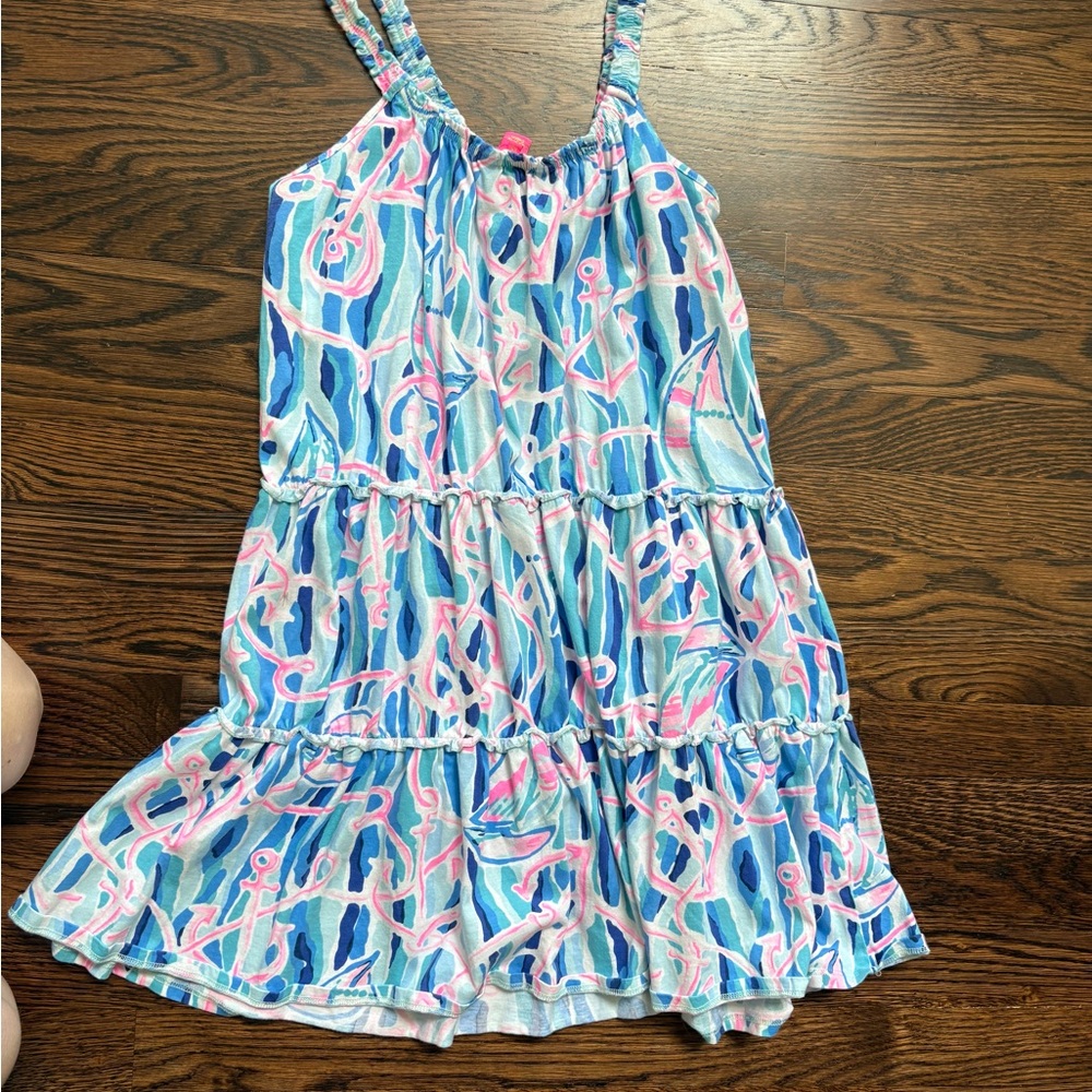Lilly Pulitzer XS Reel Nauti dress Lori swing dress